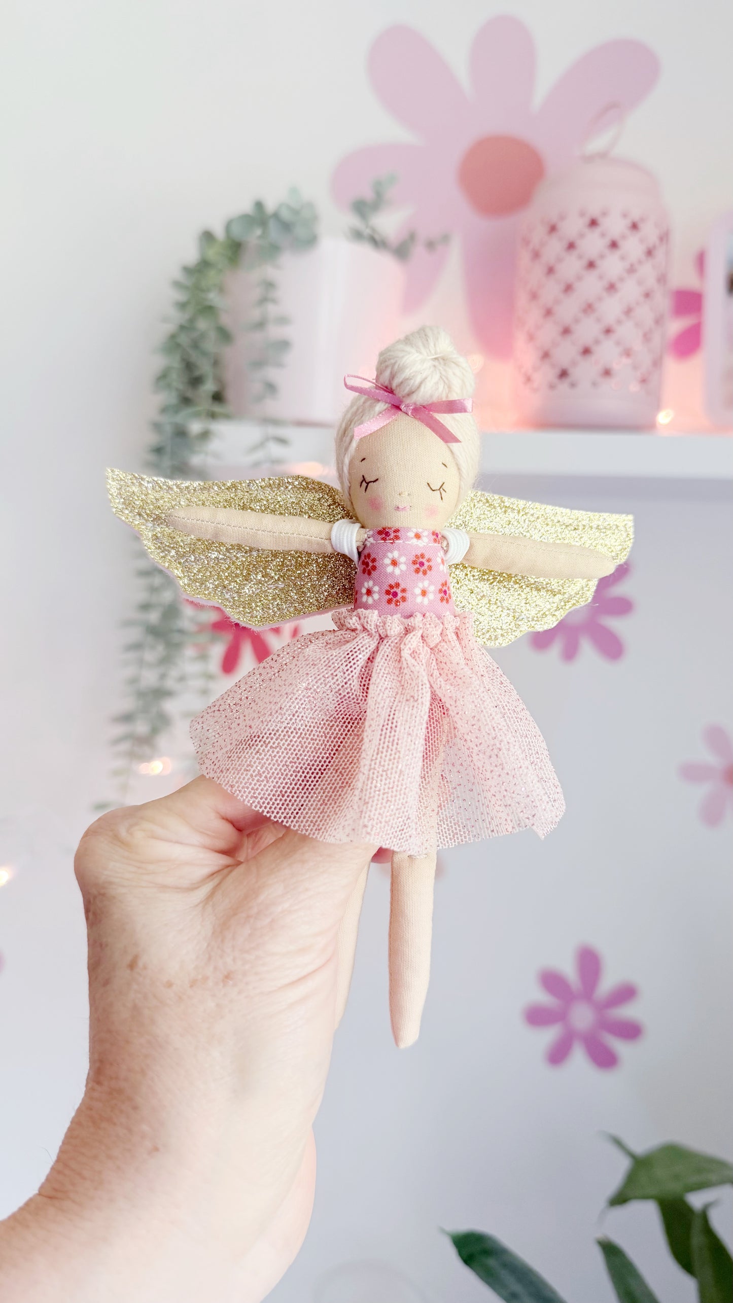 Peach Fairy Doll, Pocket Doll, Fairies
