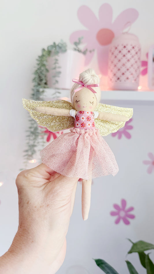 Peach Fairy Doll, Pocket Doll, Fairies