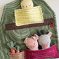 Barn Wallet, Barnyard House, Farm Animals