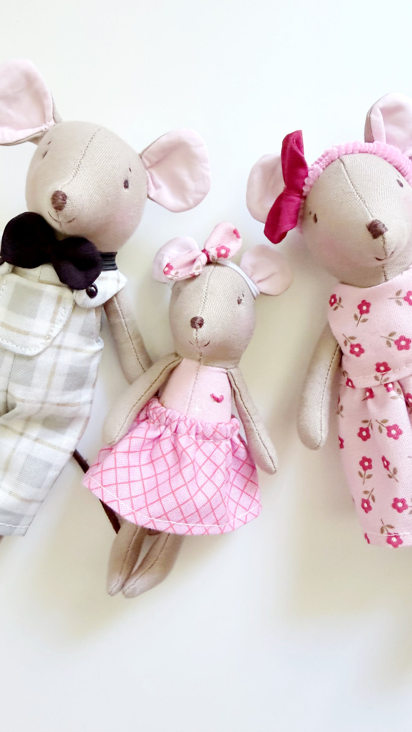 Mouse Family Pocket Mouse, Mouse Doll,  Mouse Doll