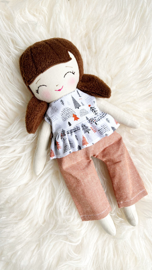 heirloom doll, handmade doll