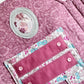 Travel Dollhouse, Pink Fabric Dollhouse