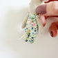 Baby Mouse Doll, Tiny Mouse, Mouse Family, Pink Floral mouse, Brown mouse, Green floral mouse