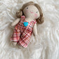 Mini Girl Doll, Girl Doll, Blonde Hair Doll, Dollhouse Doll