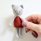 Sister Cat, Cat Doll, Mini Doll,Dollhouse Doll, Dollhouse Cat