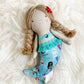 Mini Mermaid, Mermaid Doll,