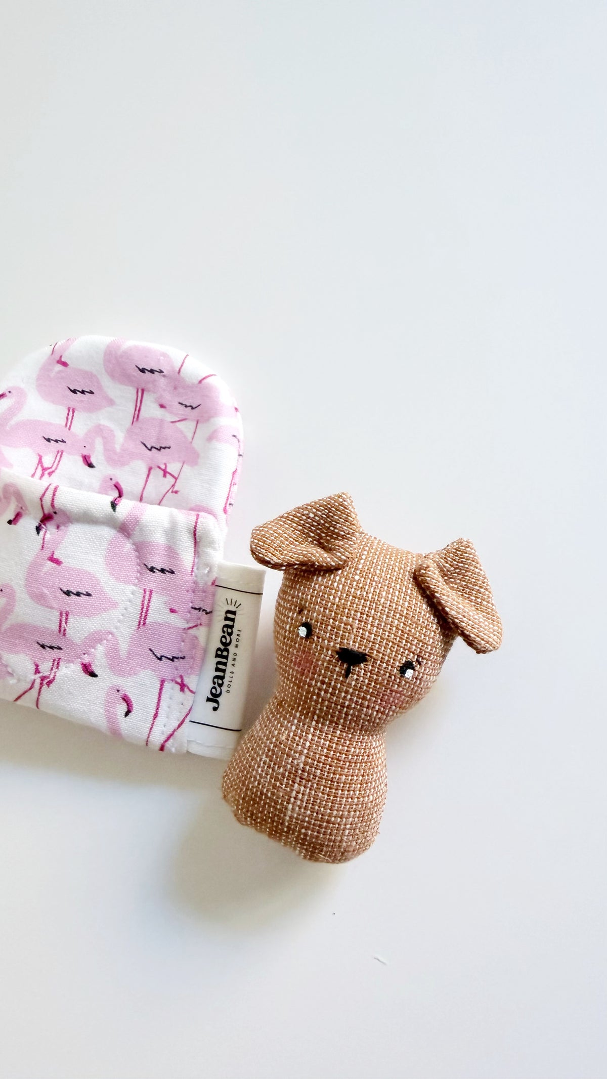 Puppy cozy pal, puppy doll, Pocket Pal, Animal in a Bed, Dog doll,