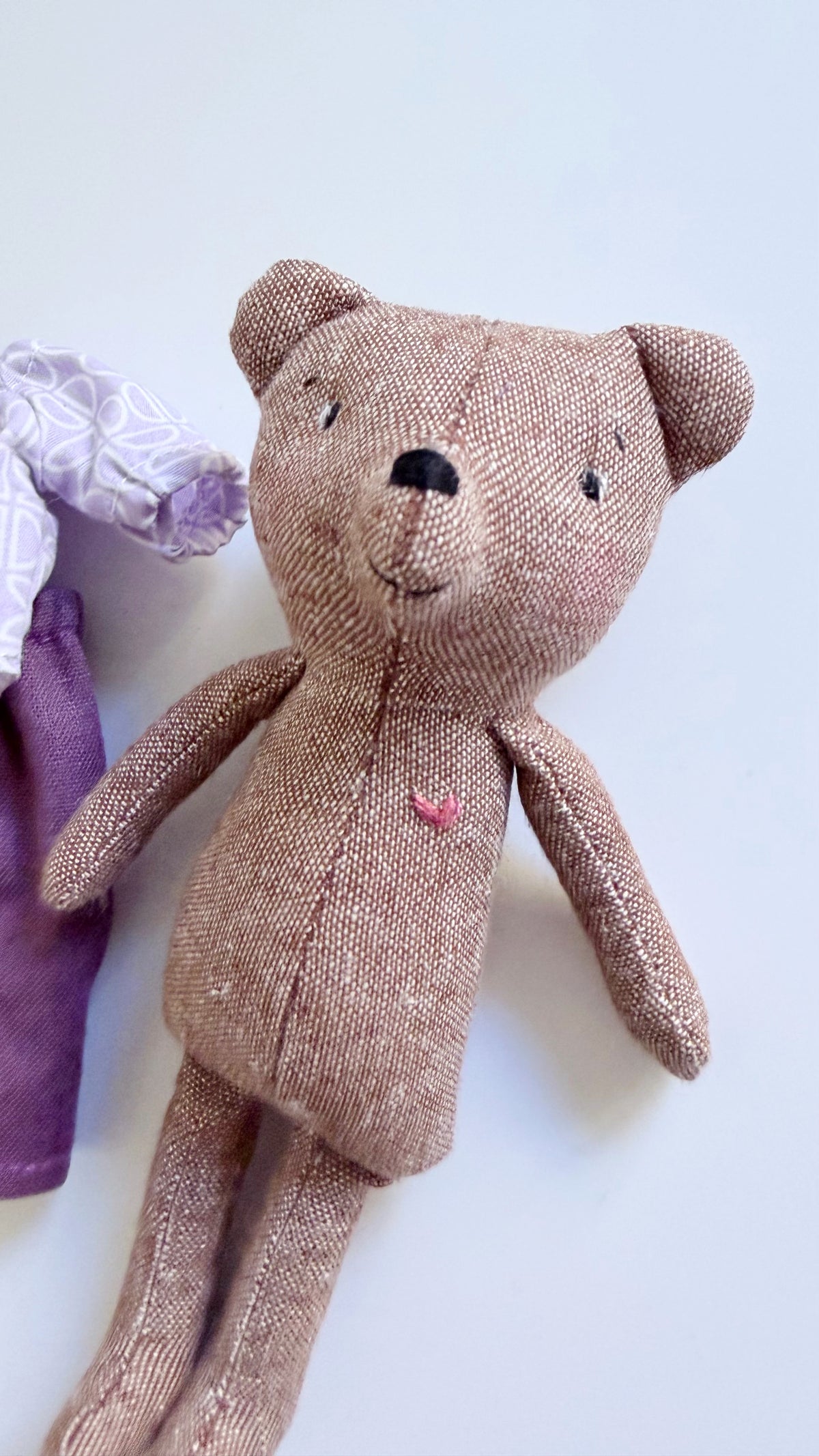 Dollhouse Bear, Mini Bear, Teddy Bear