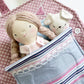 Travel Dollhouse, Pink Fabric Dollhouse