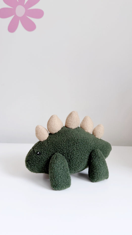 Stegosaurus Plushie, Green Stegosaurus