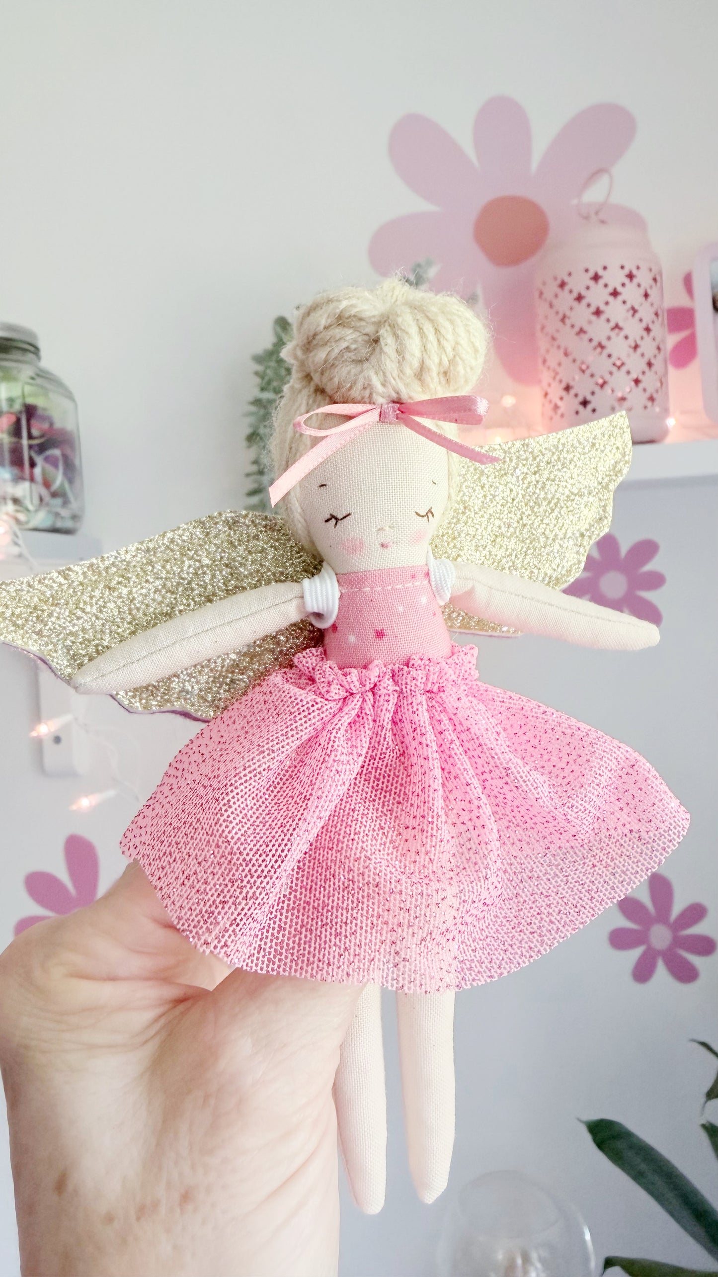 Pink Fairy Doll, Pocket Doll, Fairies