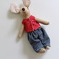 Red Pocket Mouse, Mouse Doll,  Mouse Doll