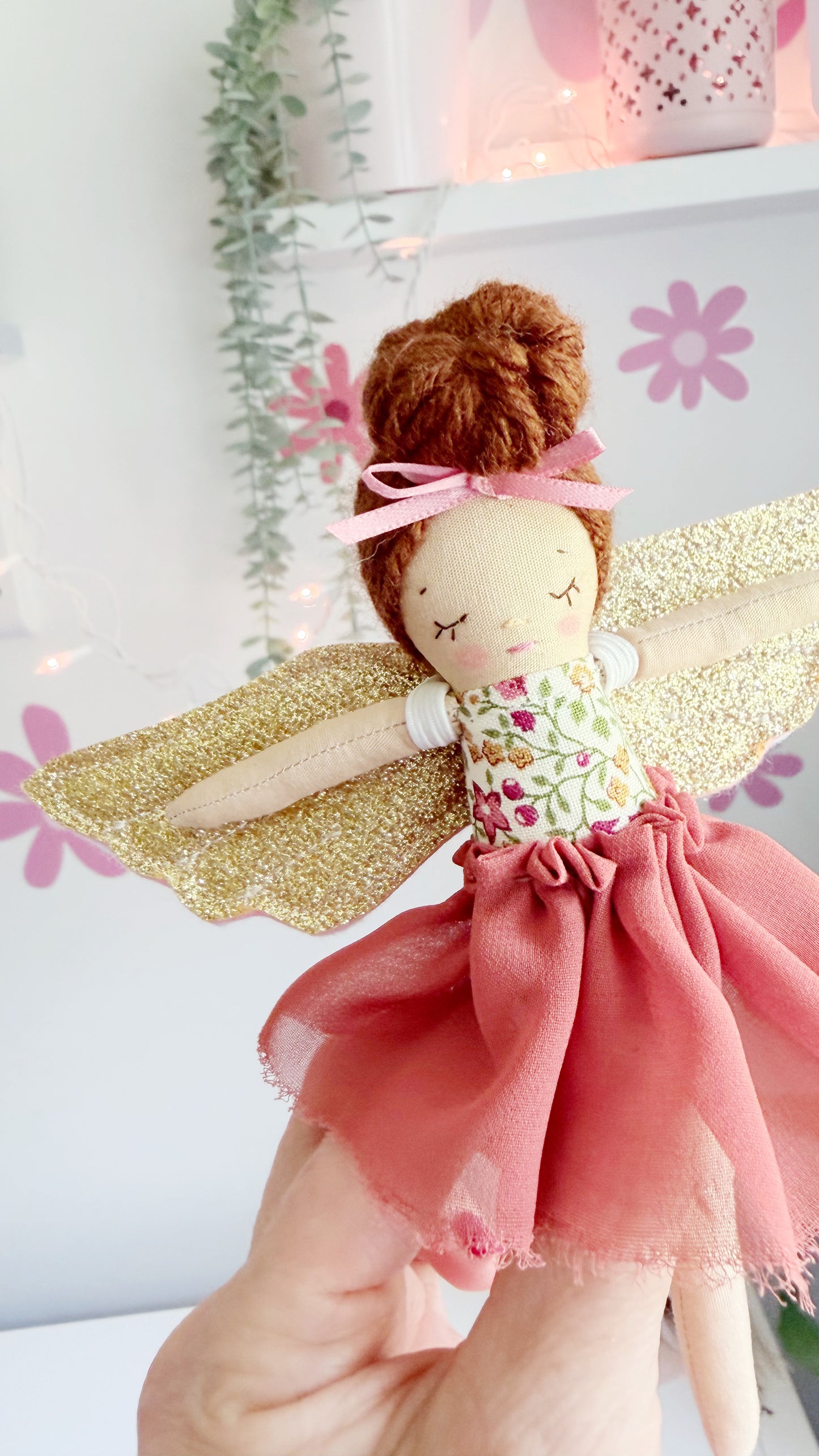 Cinnamon Fairy Doll, Pocket Doll, Fairies