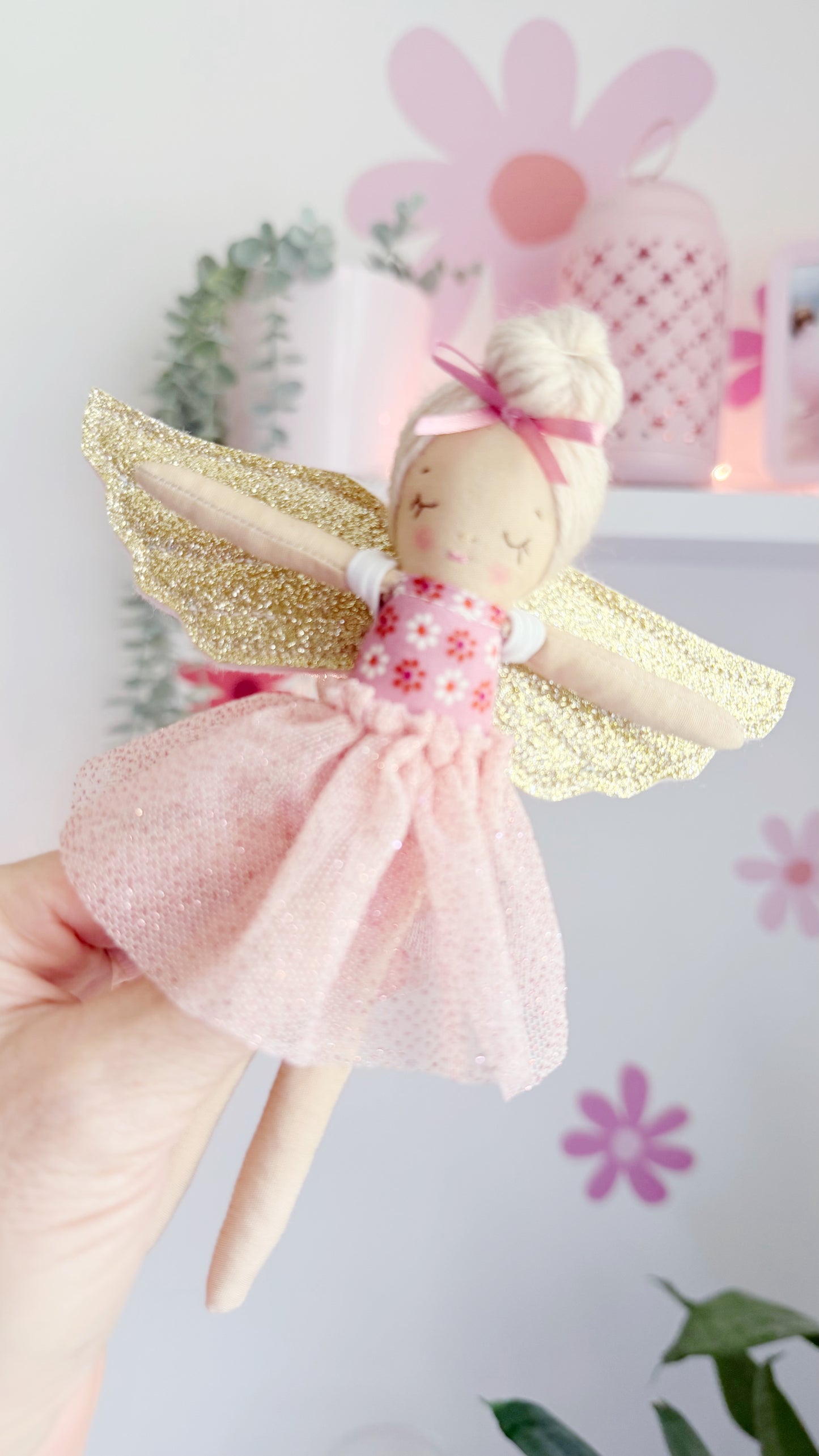 Peach Fairy Doll, Pocket Doll, Fairies