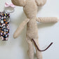 Floral Pocket Mouse, Mouse Doll,  Mouse Doll