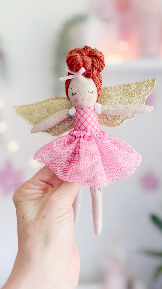 Pink Fairy Doll, Pocket Doll, Fairies
