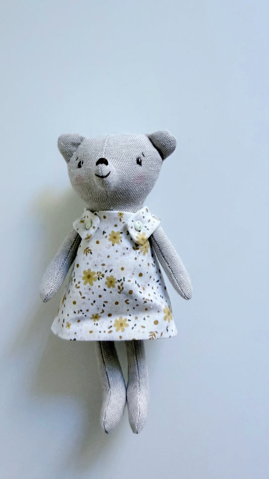 Dollhouse Bear, Mini Bear, Teddy Bear