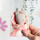 Bunny cozy pal, bunny doll, Pocket Pal, Animal in a Bed