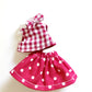 Mouse clothes, Dollhouse Mouse Dress