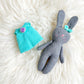 Mini Bunny Doll, Bunny  Doll, Dollhouse Doll