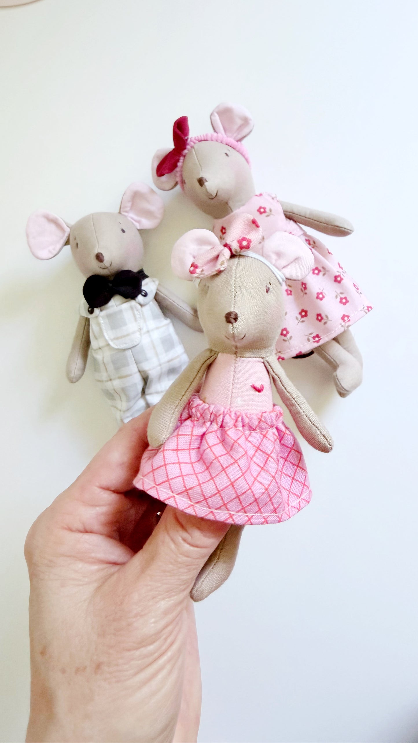Mouse Family Pocket Mouse, Mouse Doll,  Mouse Doll