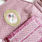 Travel Dollhouse, Pink Fabric Dollhouse