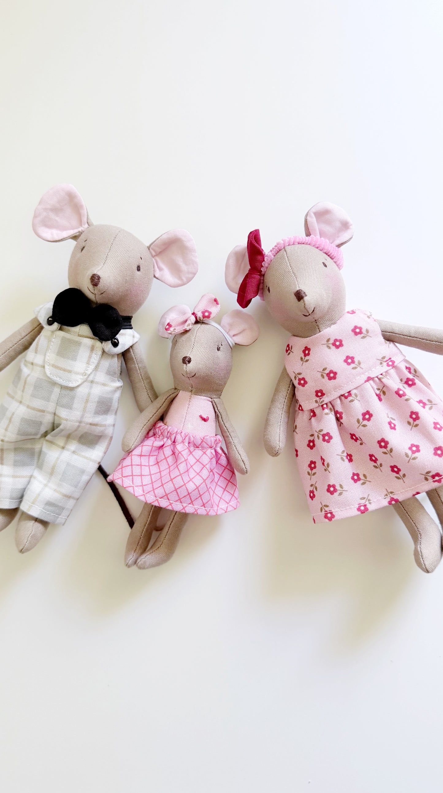 Mouse Family Pocket Mouse, Mouse Doll,  Mouse Doll