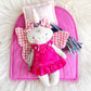 #5 Unicorn Doll, Rainbow Bed