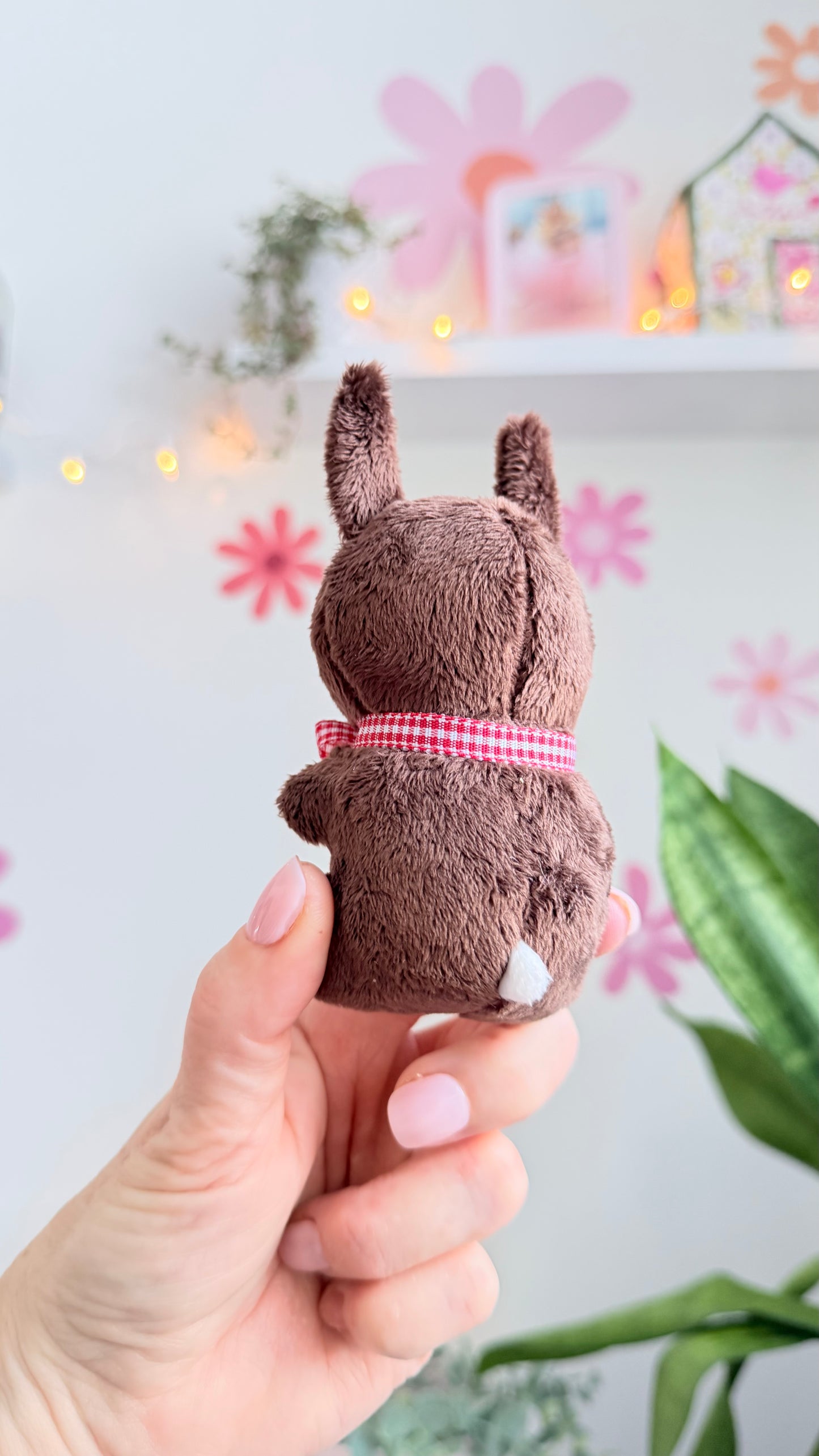 Brown Tea Cup Bunny, Bunny Doll, Brown  Bunny, Bunny Plushie