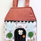 Travel Dollhouse, Portable Doll House, Fabric Dollhouse, Quiet Book