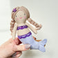 Mini Mermaid, Mermaid Doll,