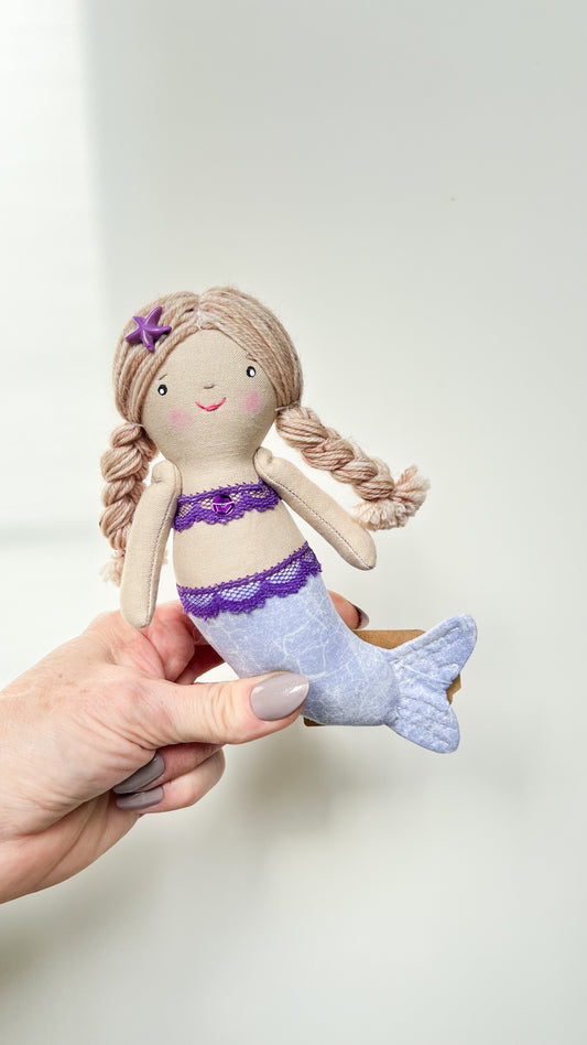 Mini Mermaid, Mermaid Doll,