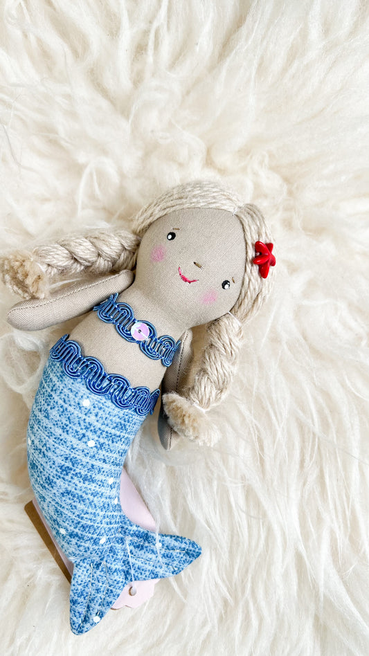 Mini Mermaid, Mermaid Doll,