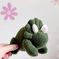 Triceratops Plushie, Green Triceratop