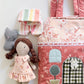 Travel Dollhouse, Portable Doll House, Fabric Dollhouse, Quiet Book