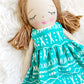Heirloom Doll, Handmade Doll, Dress Up Doll, Yarn Haired Doll