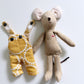 Yellow Pocket Mouse, Mouse Doll,  Mouse Doll