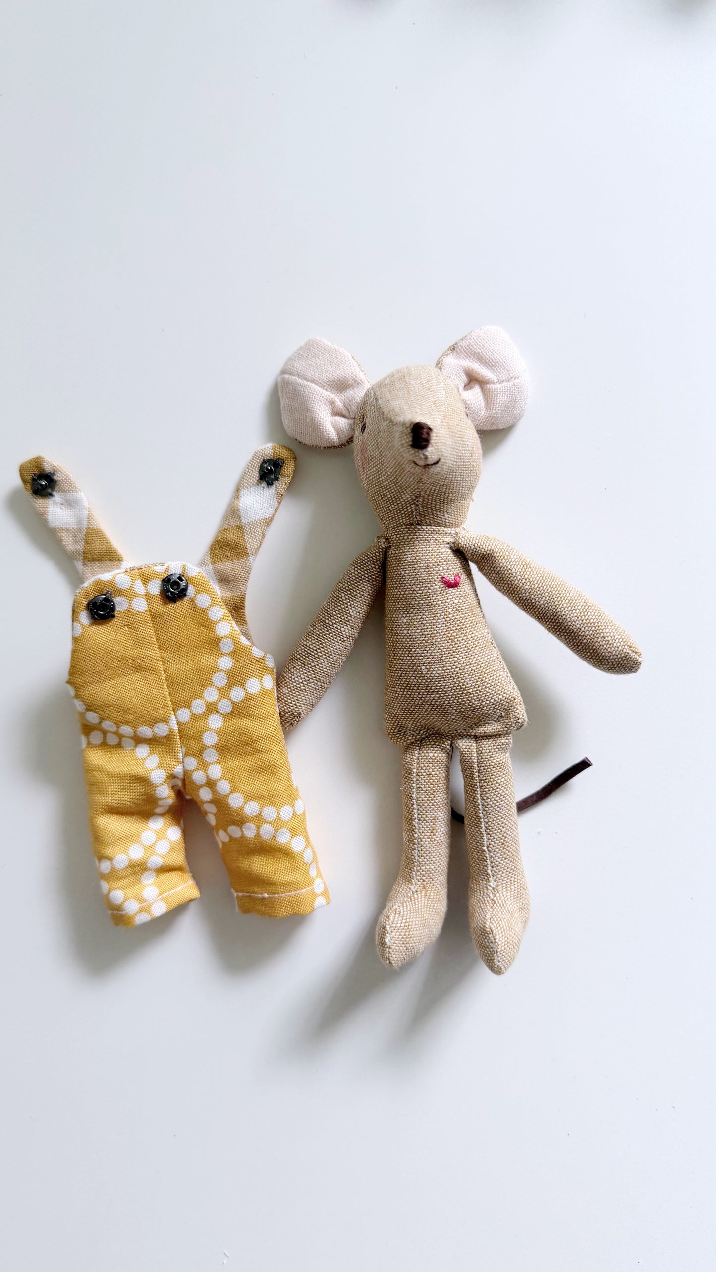 Yellow Pocket Mouse, Mouse Doll,  Mouse Doll