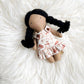 Mini Girl Doll, Girl Doll, Black Hair Doll, Dollhouse Doll