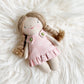 Mini Girl Doll, Girl Doll, Blonde Hair Doll, Dollhouse Doll