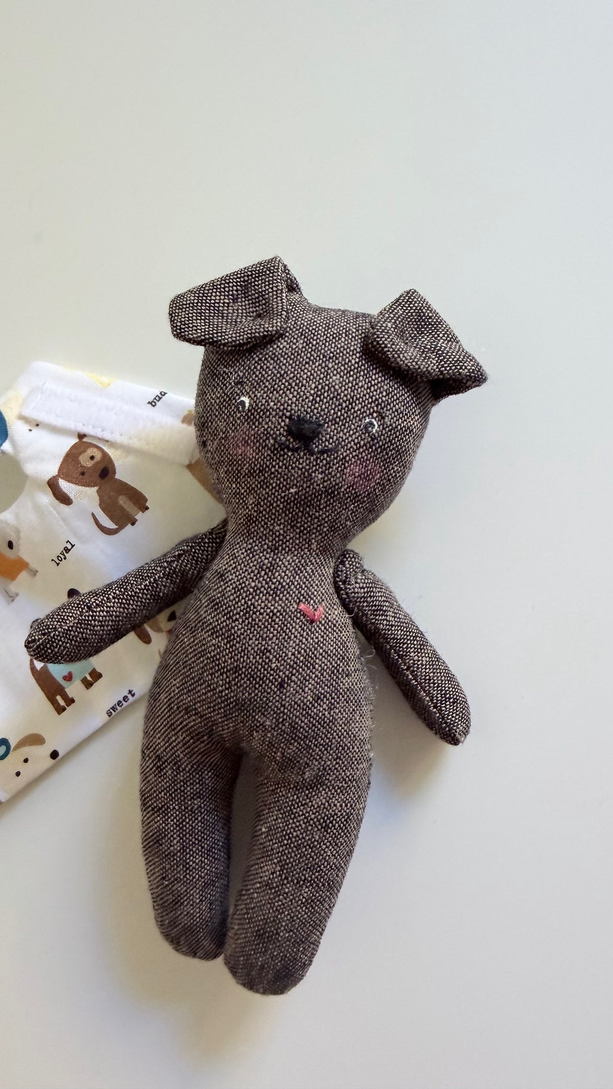 Mini Dog Doll, Dog Doll, Dollhouse Doll