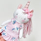 Mini Unicorn Doll, Unicorn Doll, Dollhouse Doll