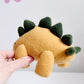 Stegosaurus Plushie, Yellow Stegosaurus