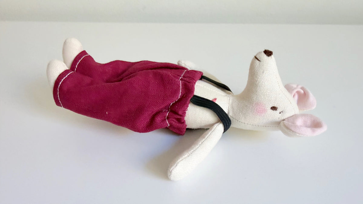 Mini Mouse Doll, Mouse Doll, Dollhouse Doll