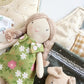 Travel Dollhouse, Portable Doll House, Fabric Dollhouse, Quiet Book