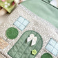 Travel Dollhouse, Portable Doll House, Fabric Dollhouse, Quiet Book