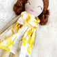 Heirloom Doll, Handmade Doll, Dress Up Doll, Yarn Haired Doll