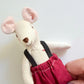 Mini Mouse Doll, Mouse Doll, Dollhouse Doll