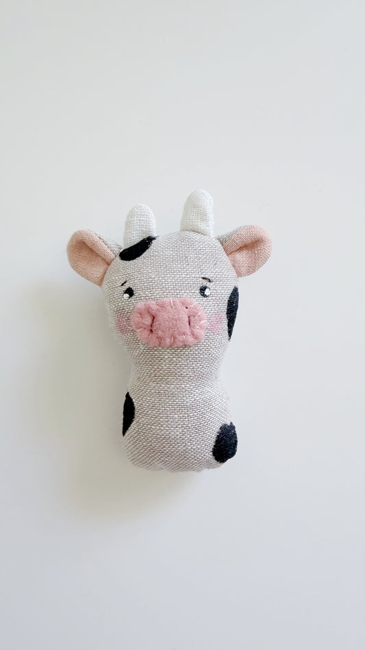 Mini Cow, Dollhouse Cow, Farm Cow, Barnyard Cow