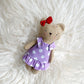 Mini Bear, Mini Doll, dollhouse doll